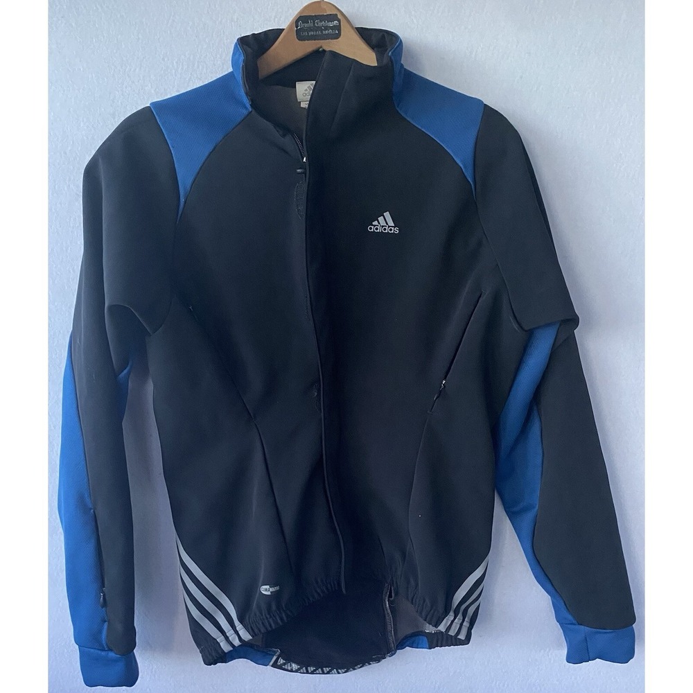 Adidas Athletic Windbreaker Jacket Mens Medium